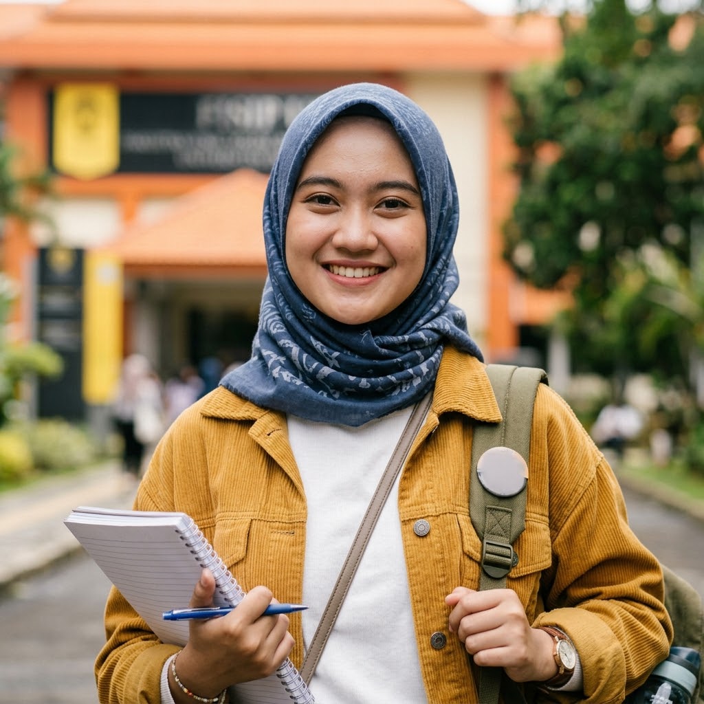 Perempuan Indonesia berjilbab